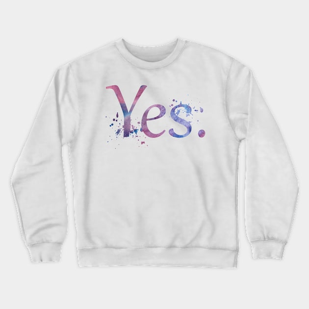 Yes. Crewneck Sweatshirt by TheJollyMarten